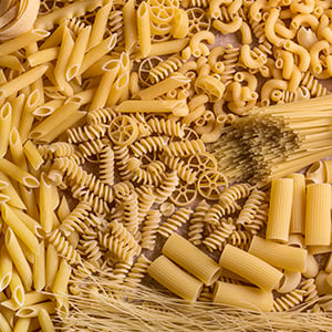 An image of a variety of types of pasta.
